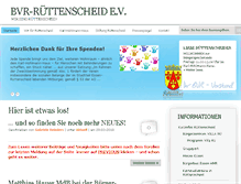 Tablet Screenshot of bvr-ruettenscheid.de